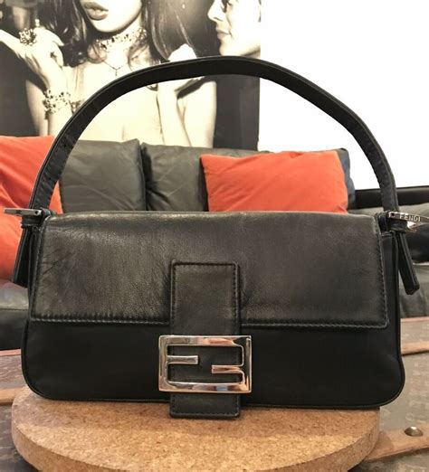 real real fendi baguette|fendi baguette black.